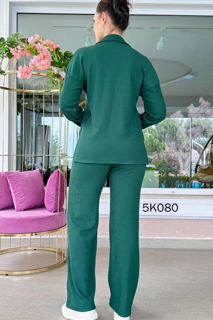Polo Yaka Lizbon Kumaş 2 Li Takım