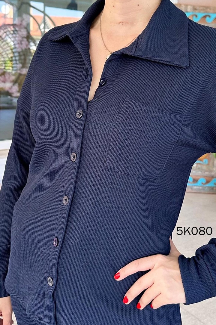 Polo Yaka Lizbon Kumaş 2 Li Takım