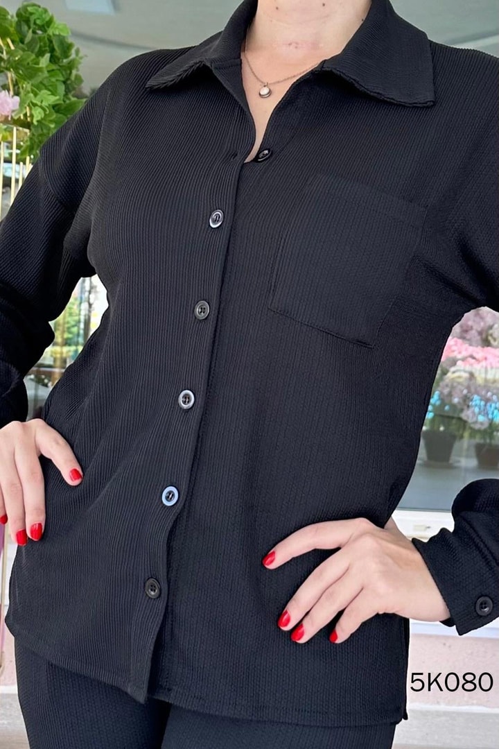 Polo Yaka Lizbon Kumaş 2 Li Takım