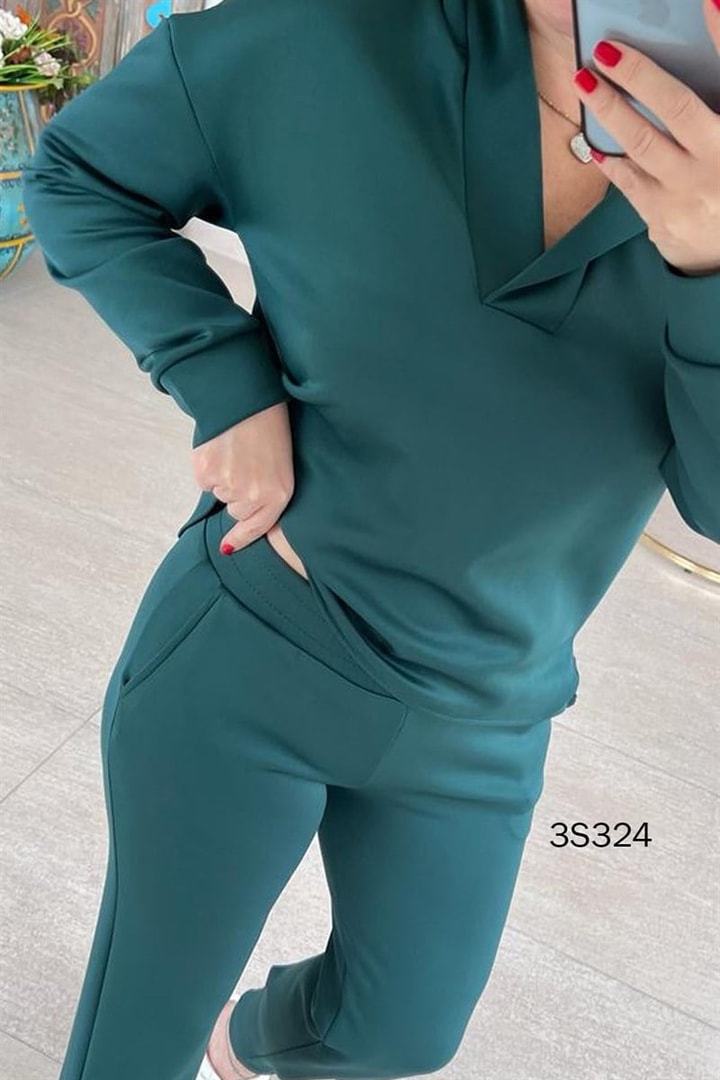 Polo Yaka Scuba 2 li Takım