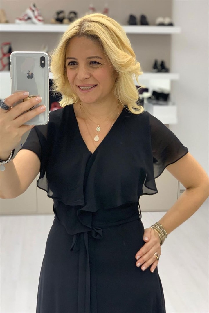 Pri- Şifon Elbise
