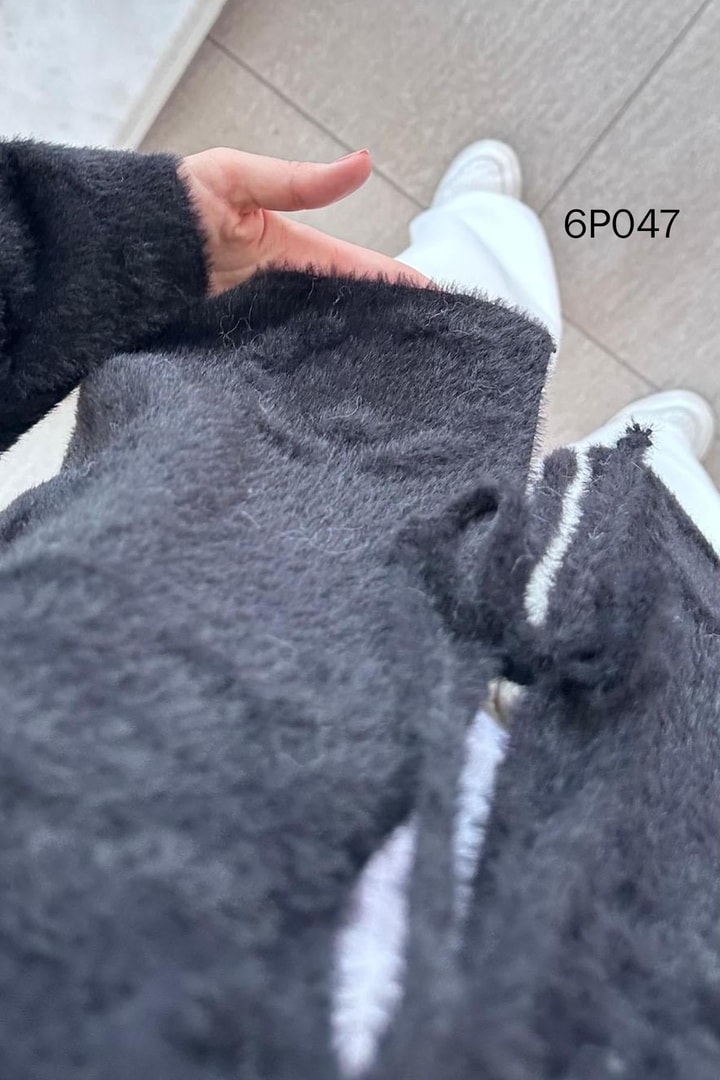 Prive Seri Bağlamalı Sakallı Triko Hırka