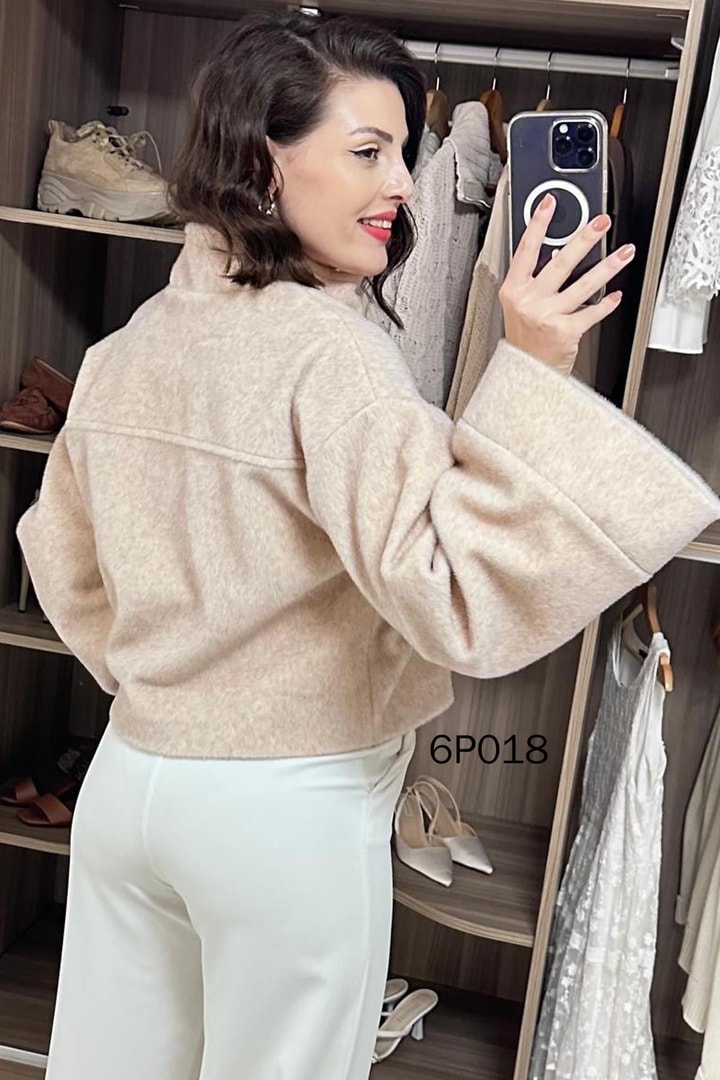 Prive Seri Fox Cepleri Fermuarlı Bomber Ceket