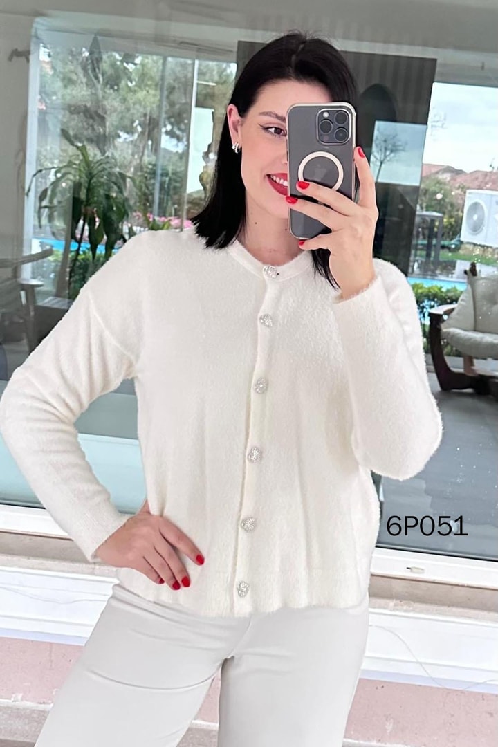 Prive Seri Sakallı Triko Hırka