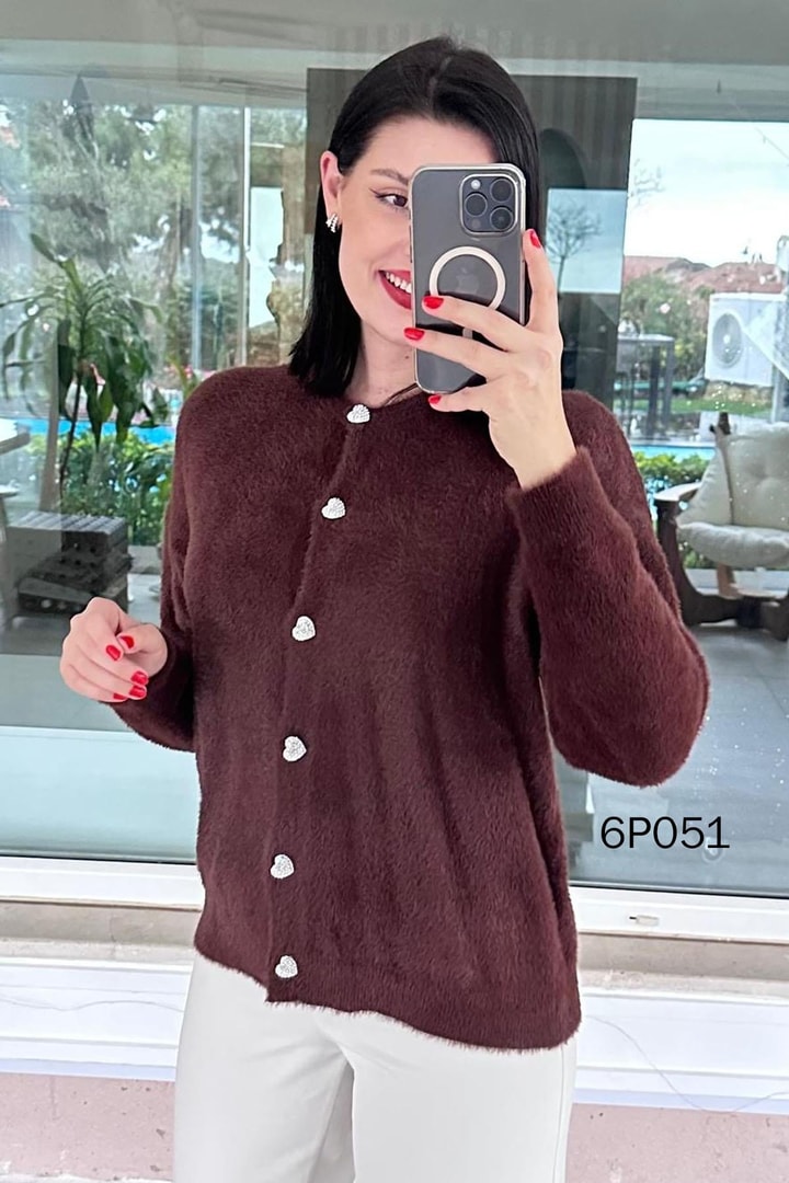 Prive Seri Sakallı Triko Hırka