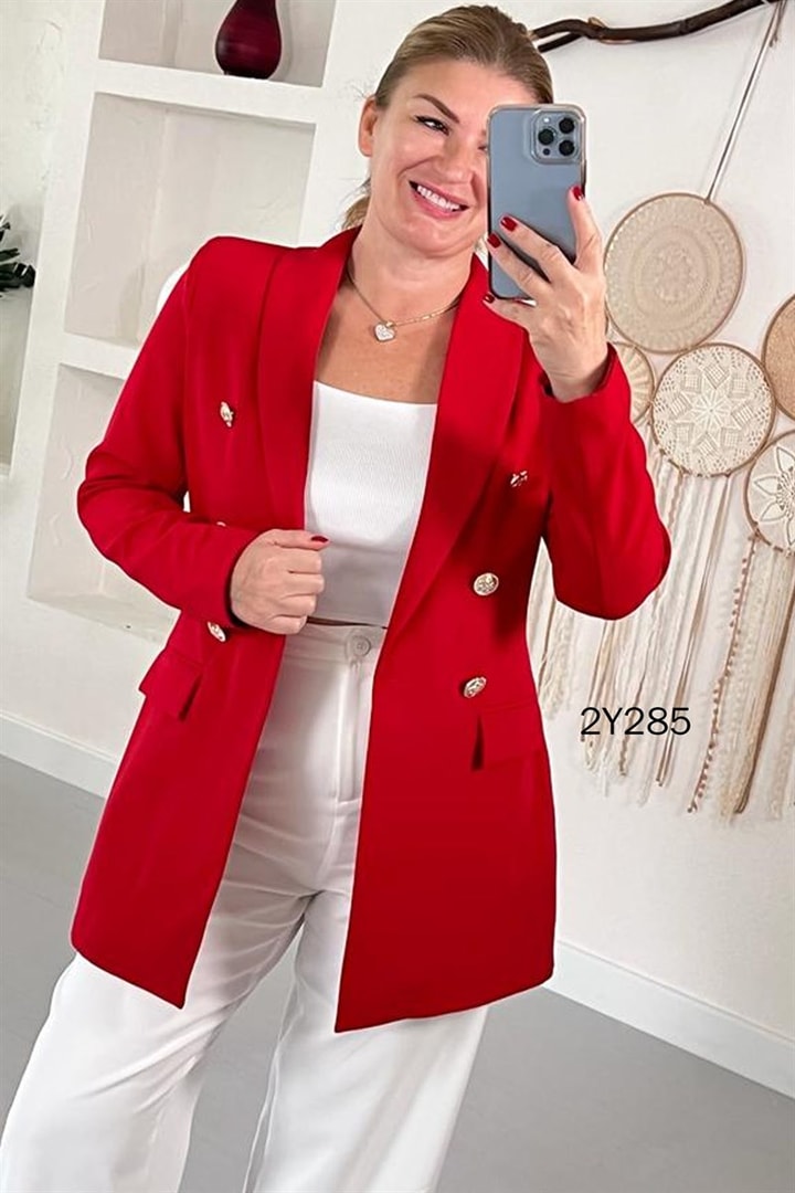 Şal Yaka Blazer Ceket