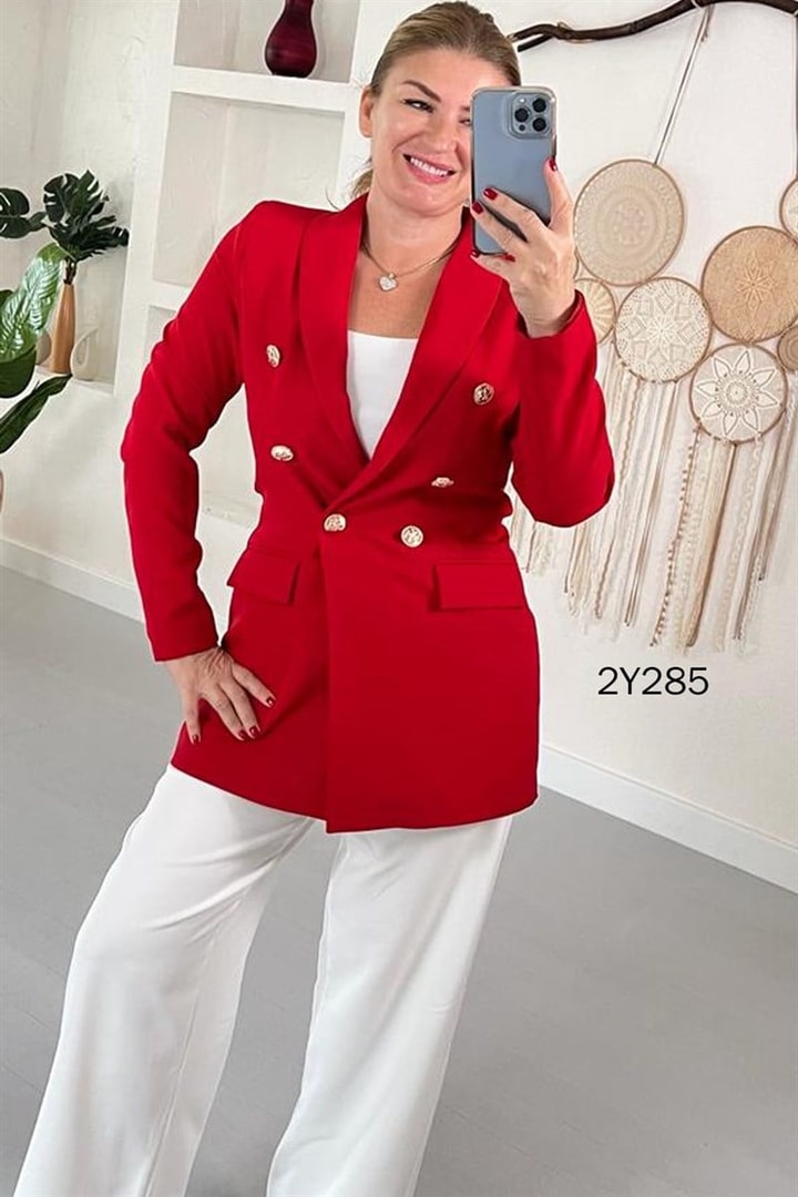 Şal Yaka Blazer Ceket