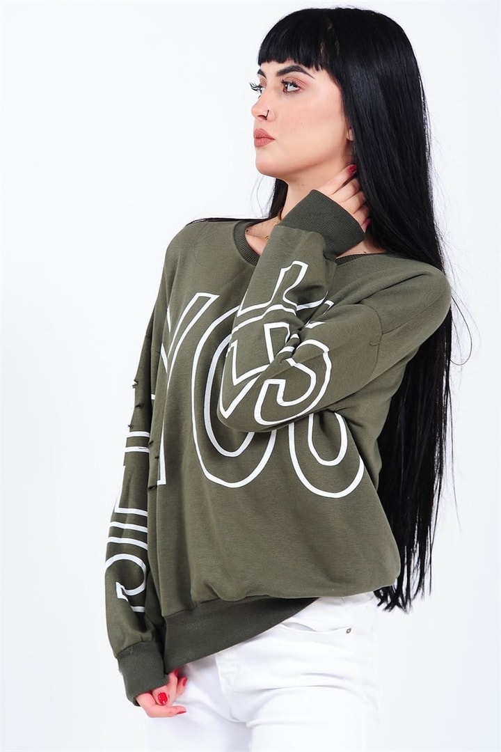 See You Baskılı Sweat