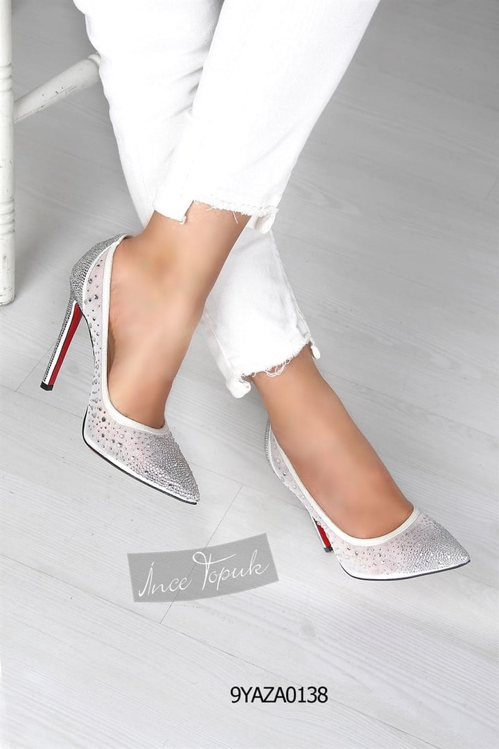Sibon- 11 Cm Taşlı Stiletto
