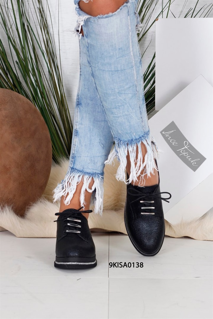 Simli Oxford Ayakkabı