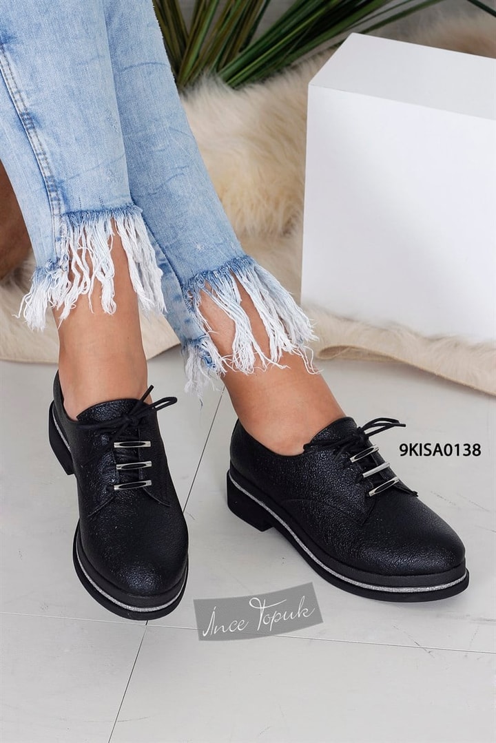 Simli Oxford Ayakkabı