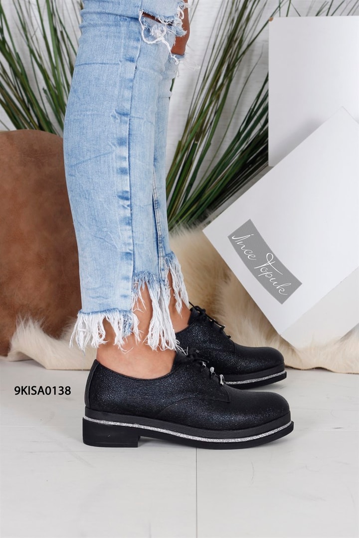 Simli Oxford Ayakkabı