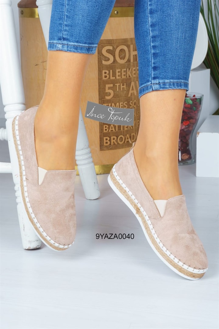 Sophie
- Hasır Taban Loafer