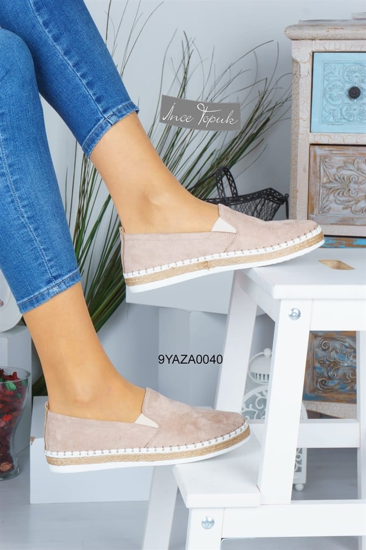 Sophie
- Hasır Taban Loafer