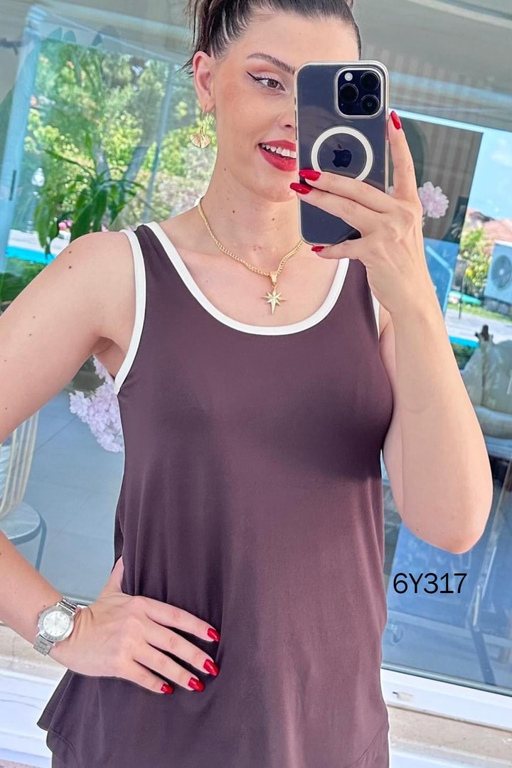 Şort Atlet Viskon Penye Takım