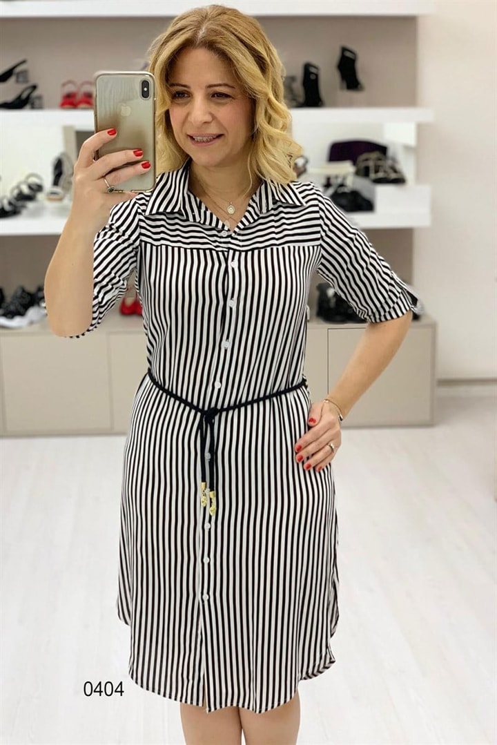 Style- Çizgili Elbise