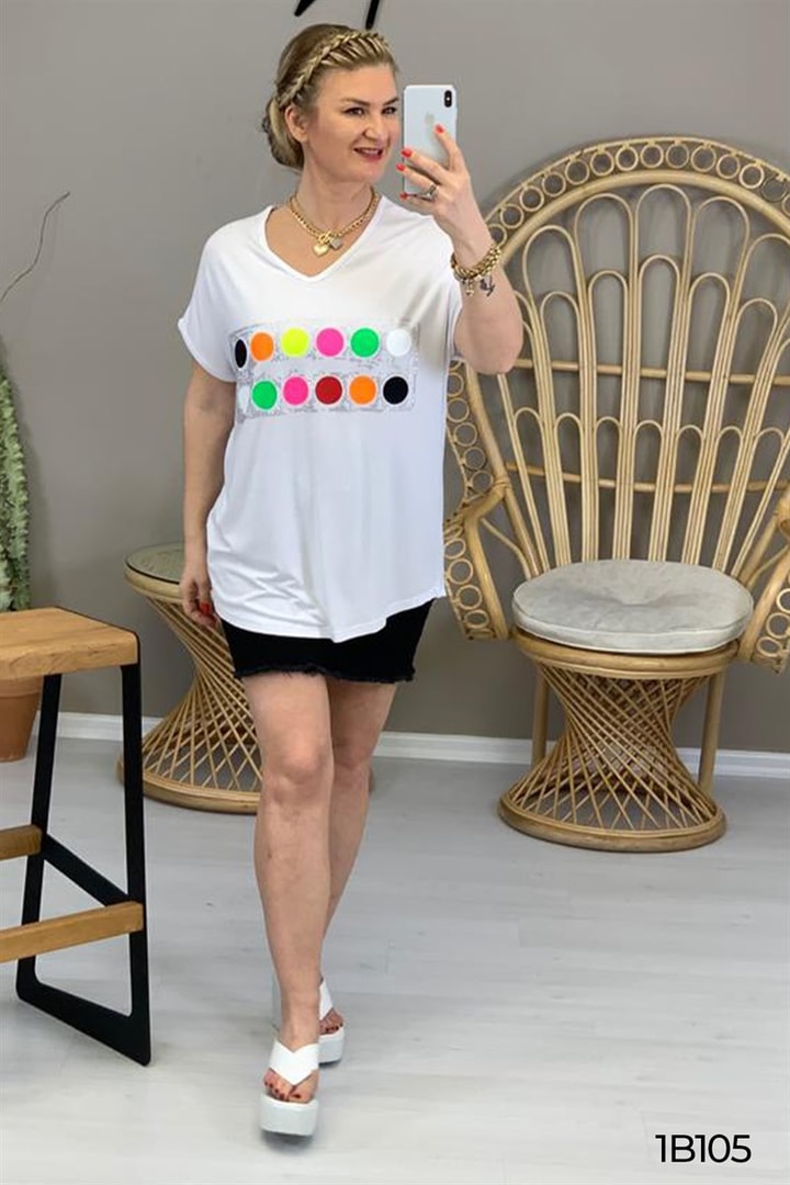 Taş Baskı Tshirt
