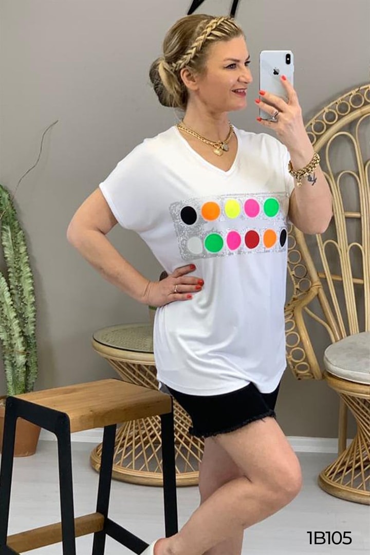 Taş Baskı Tshirt