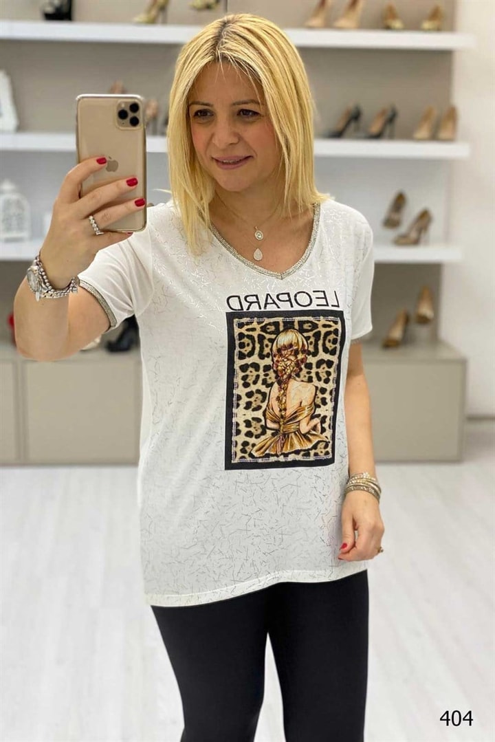 Taşlı Bluz