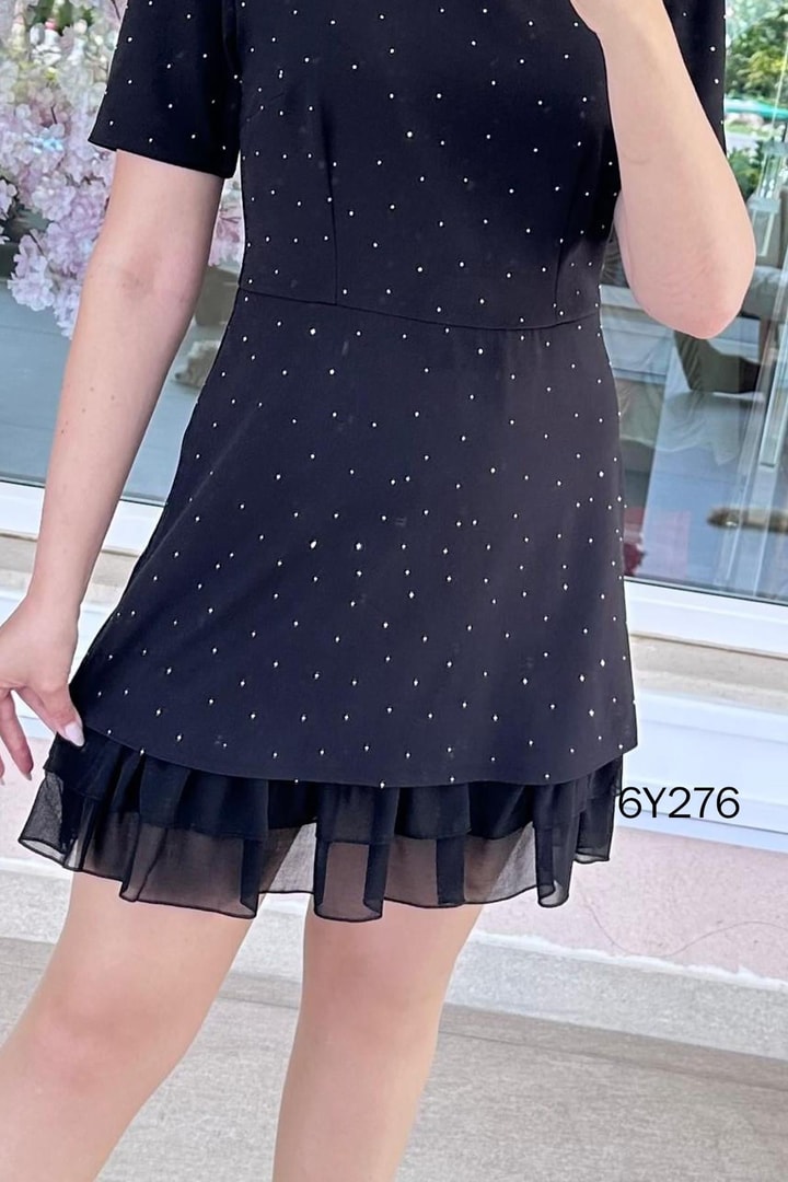 Taşlı Double Elbise
