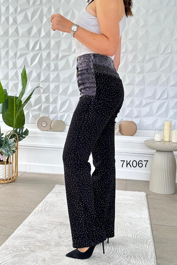 Taşlı Kot Pantolon