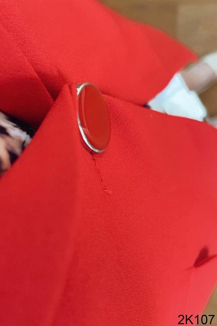 Tek Düğme Blazer Ceket
