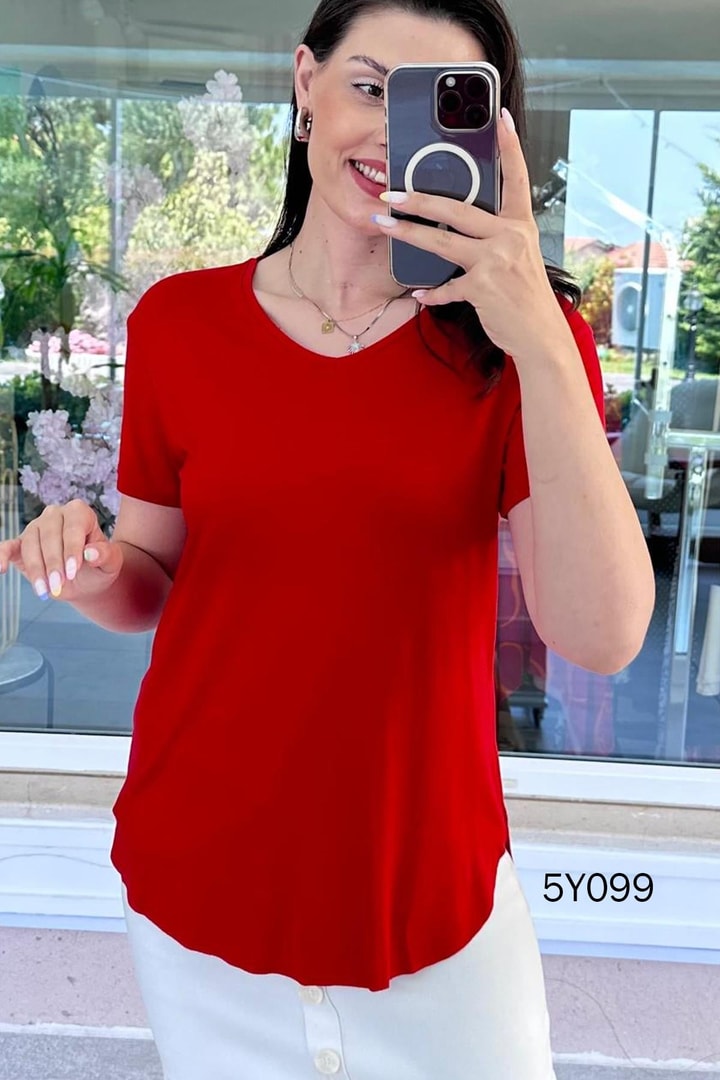 V Yaka Bambu Basic Tshirt