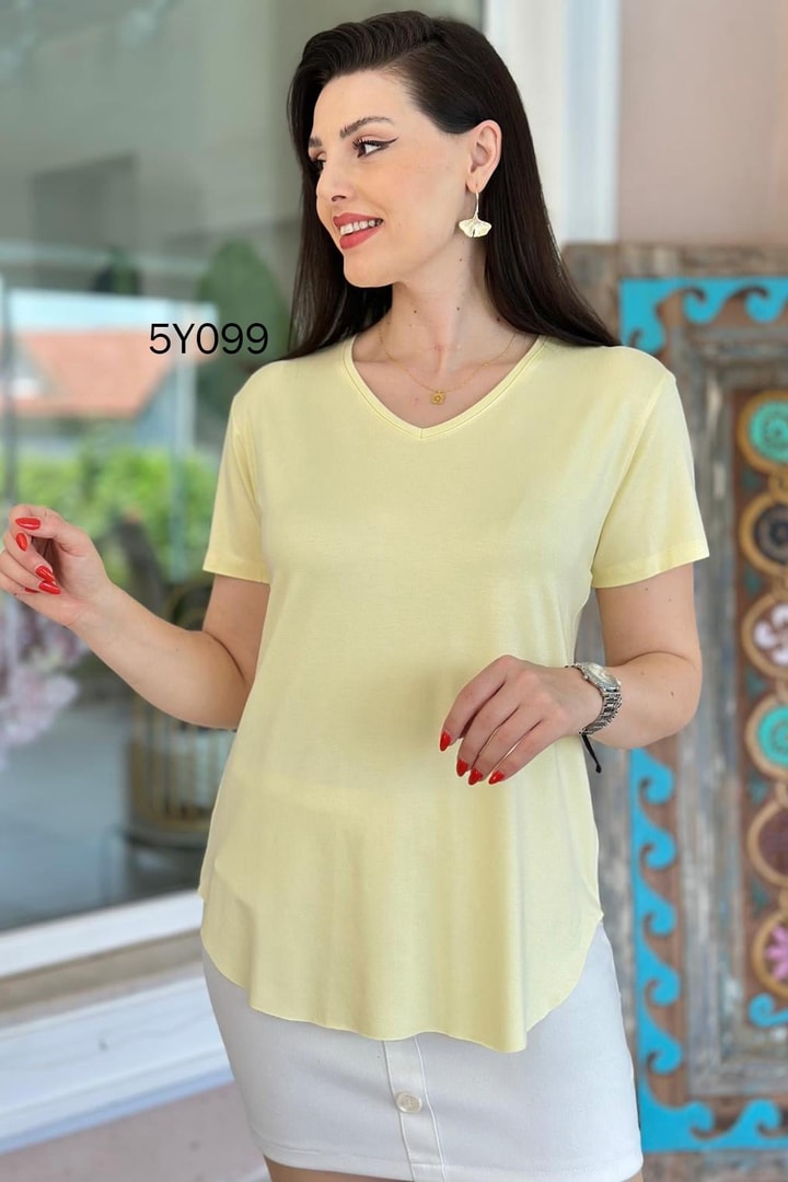 V Yaka Bambu Basic Tshirt