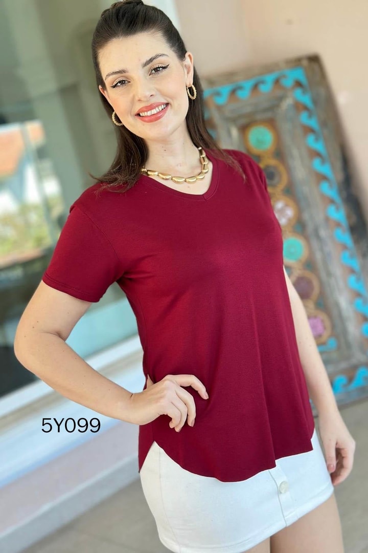 V Yaka Bambu Basic Tshirt