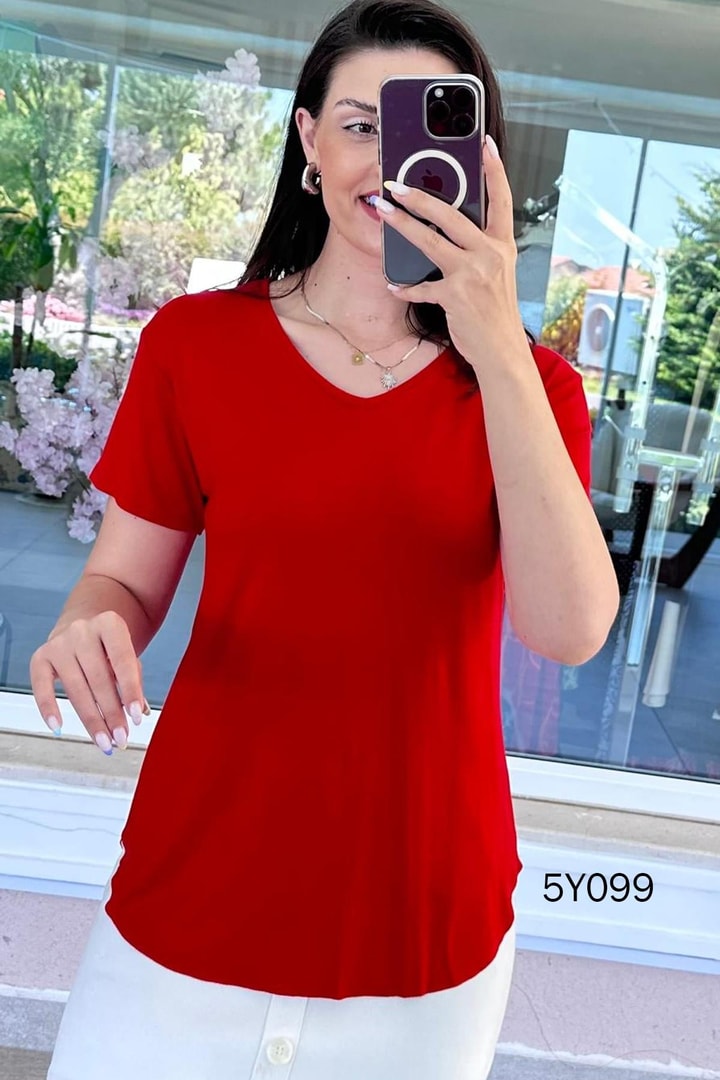 V Yaka Bambu Basic Tshirt