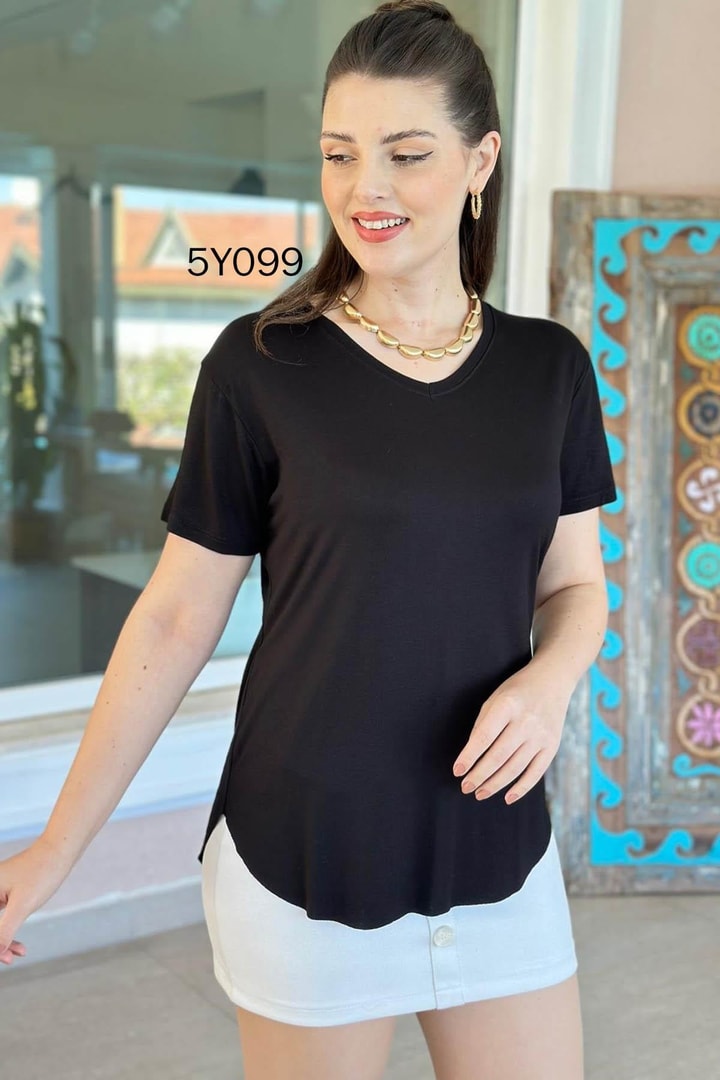 V Yaka Bambu Basic Tshirt