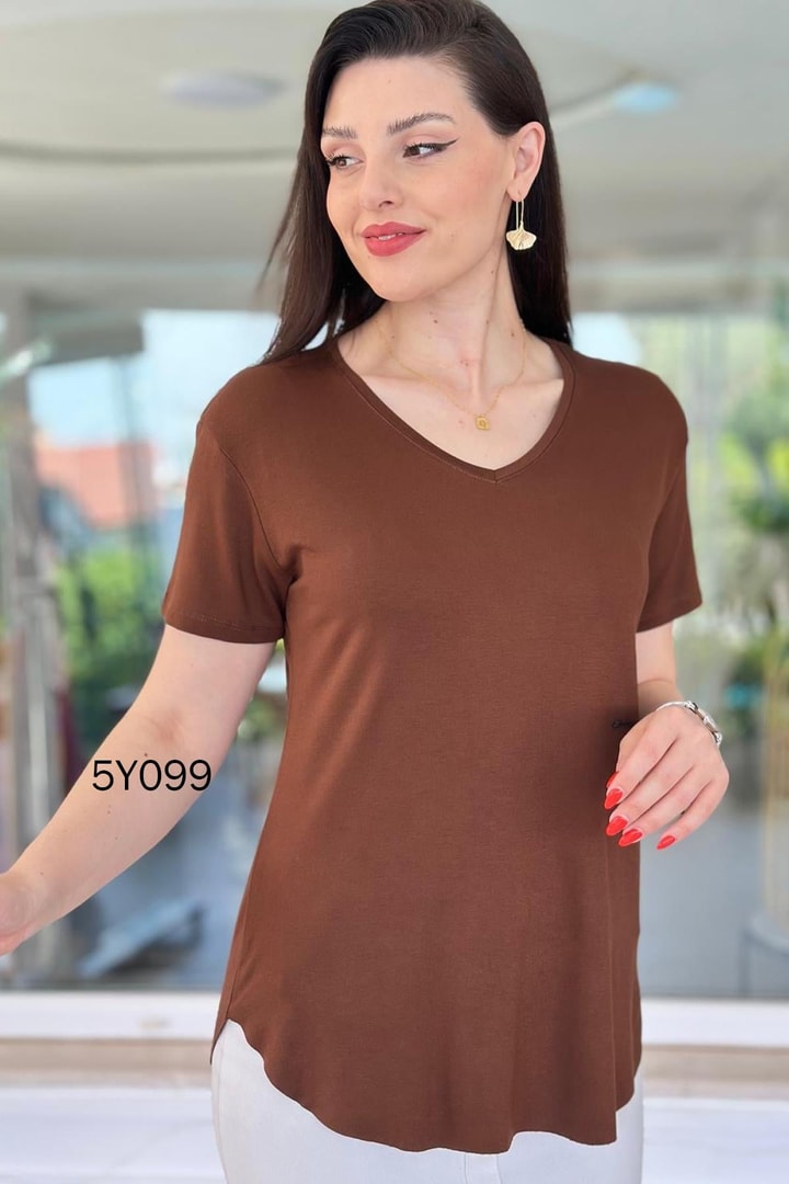 V Yaka Bambu Basic Tshirt