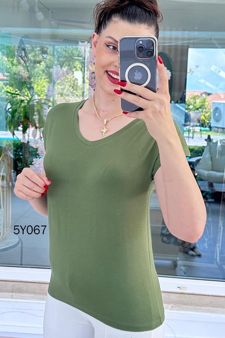 V Yaka Bambu Tshirt