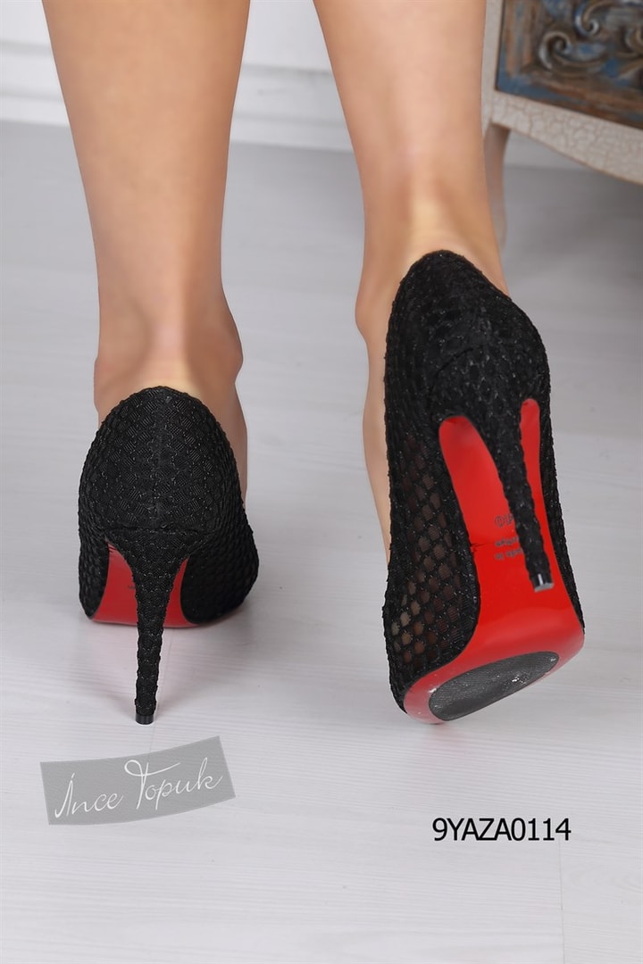 Velvet- 10 Cm Tül Stiletto