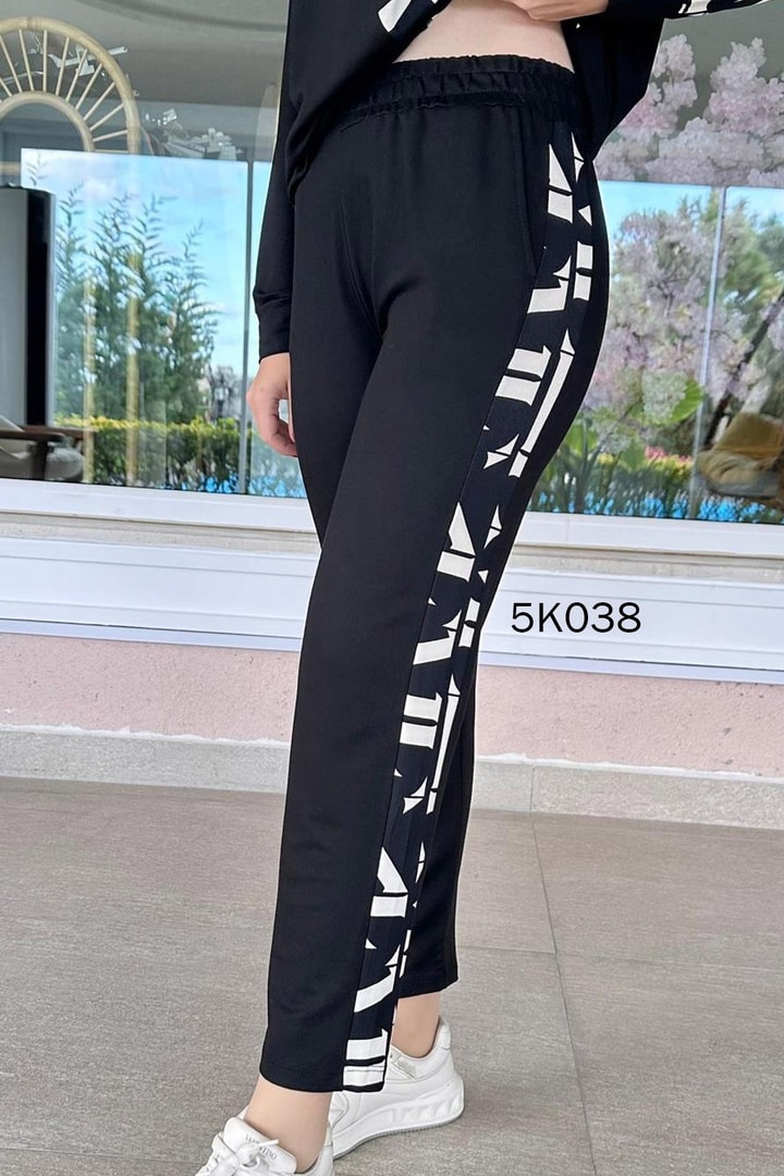 Viskon 2 İplik Desenli Takım