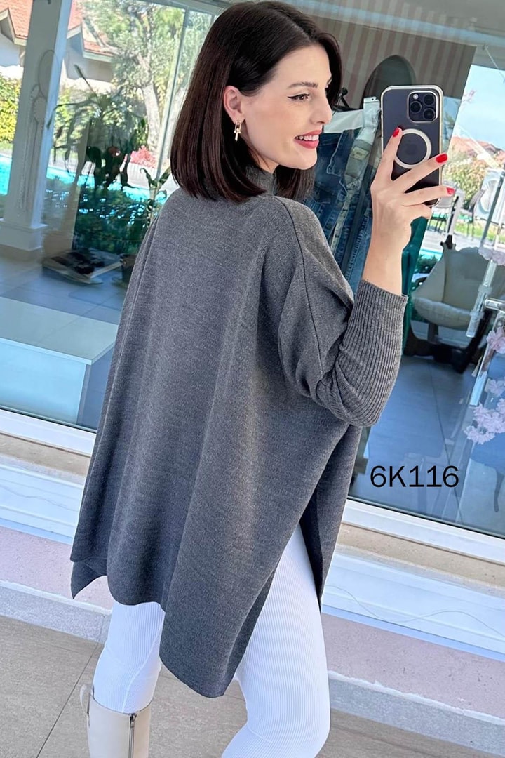 Yarasa Kol Triko Bluz