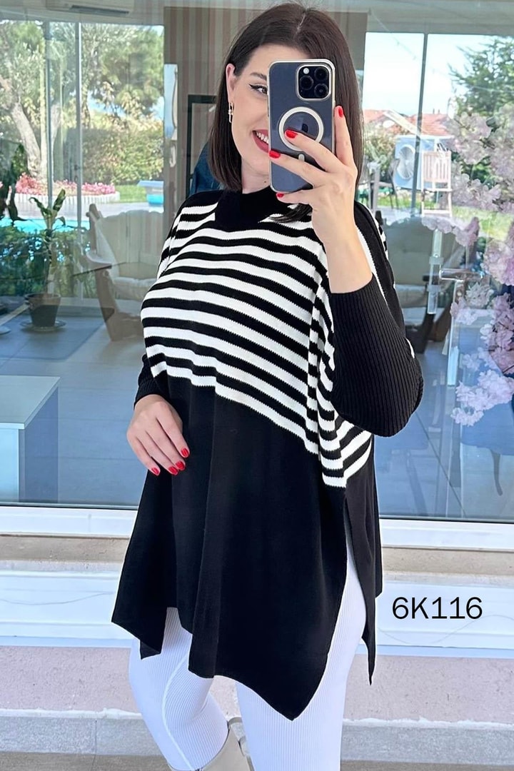 Yarasa Kol Triko Bluz
