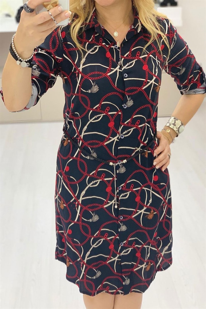 Yaris- Desenli Elbise