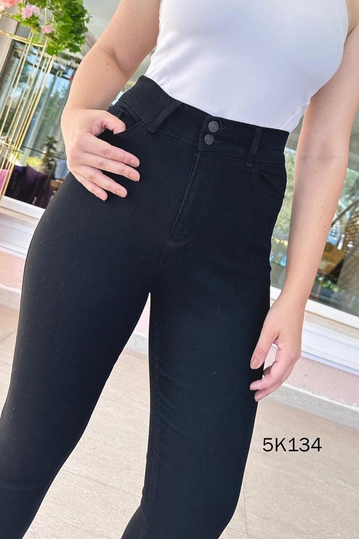 Yüksek Bel Havuç Kot Pantolon