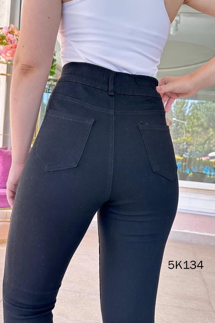 Yüksek Bel Havuç Kot Pantolon