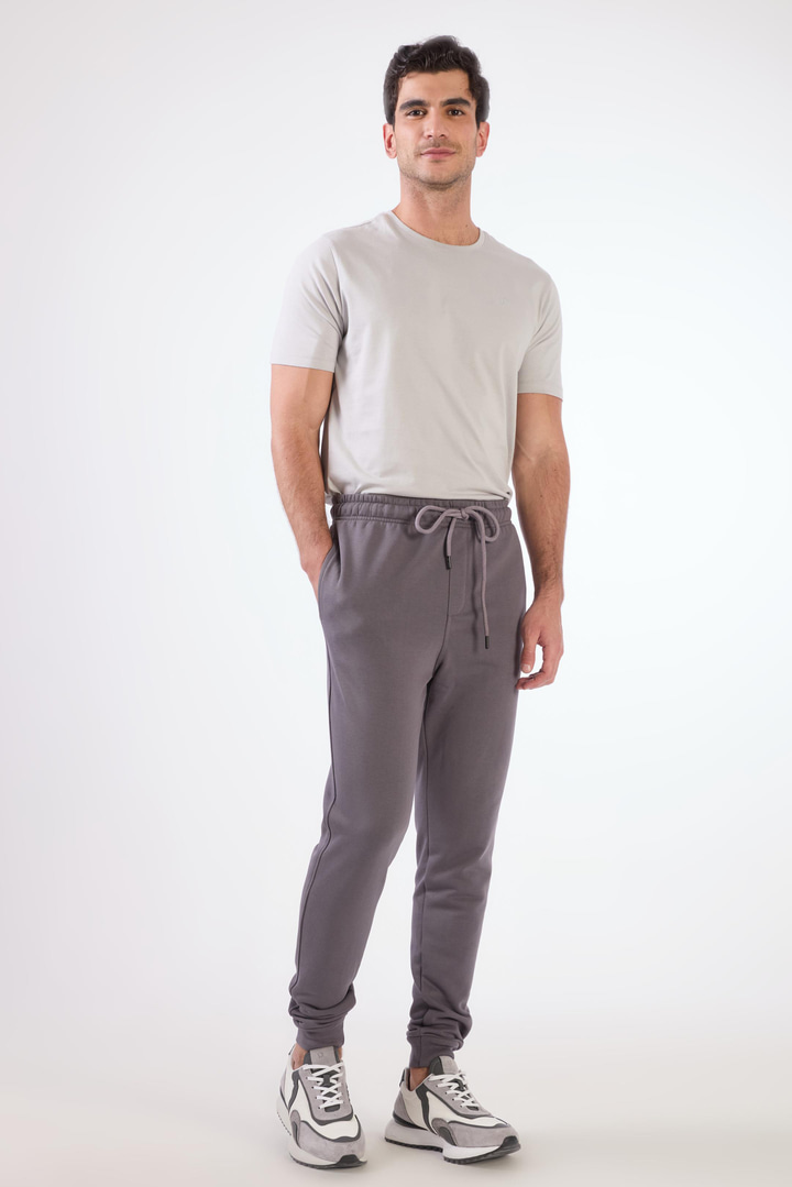 Erkek Regular Fit Antrasit Eşofman Altı