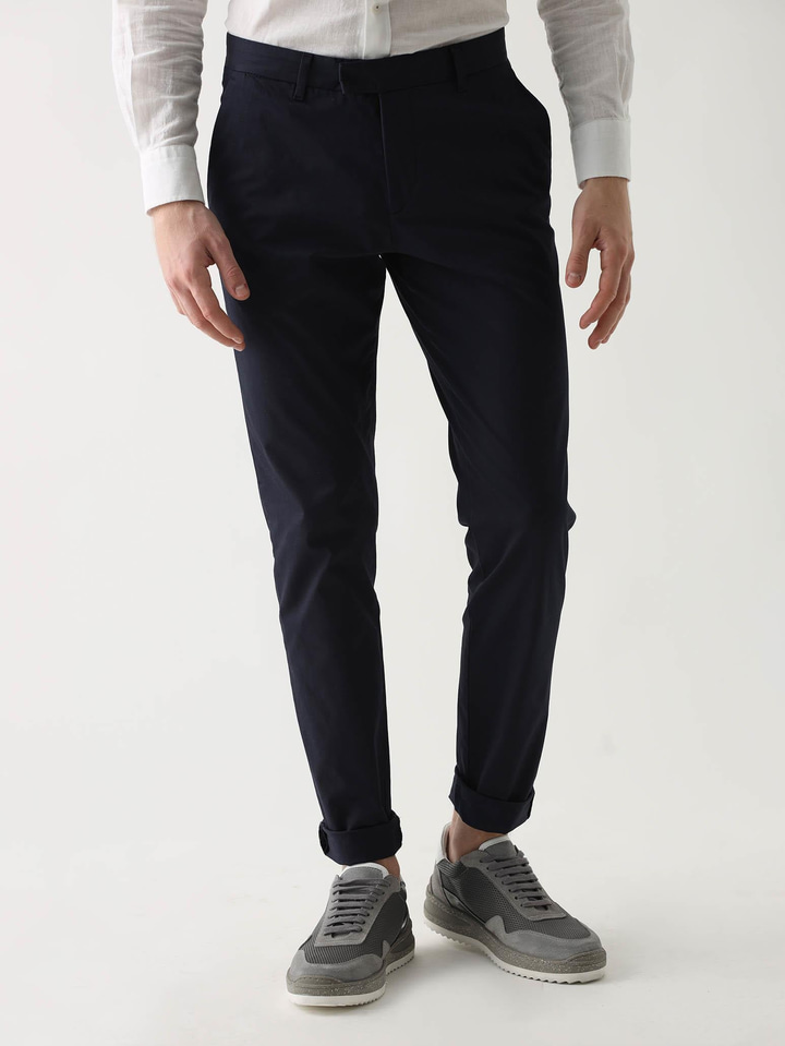Lacivert Erkek Regular Fit   Pantolon 