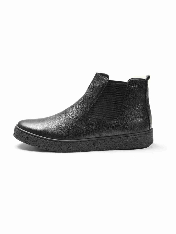 Siyah Erkek Düz Casual Ayakkabı 