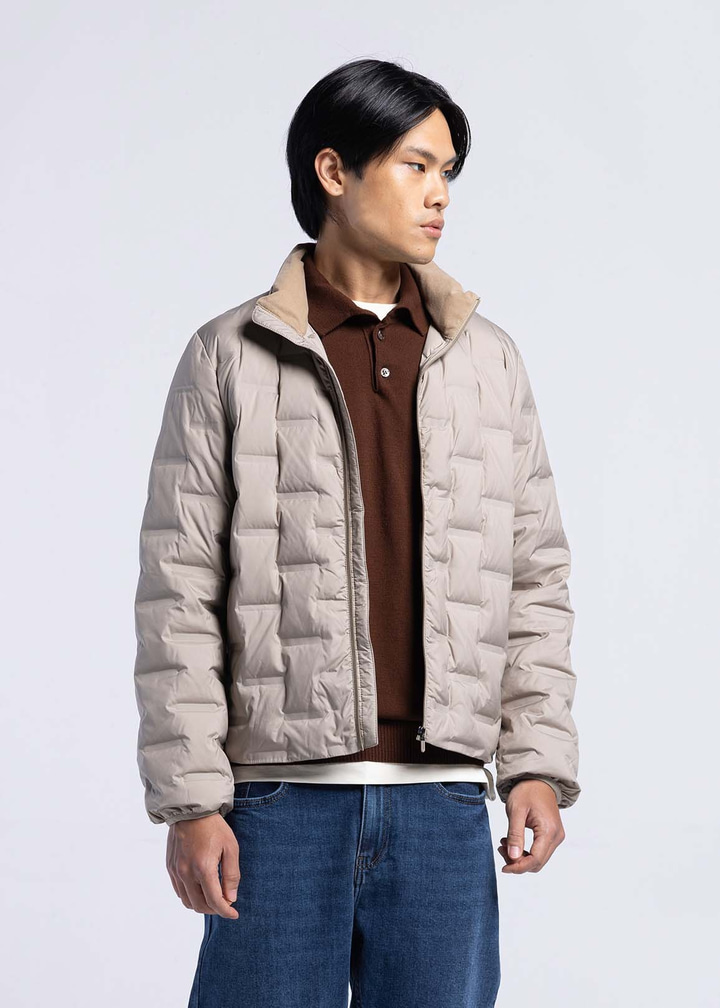 Erkek Slim Fit Kahve Mont