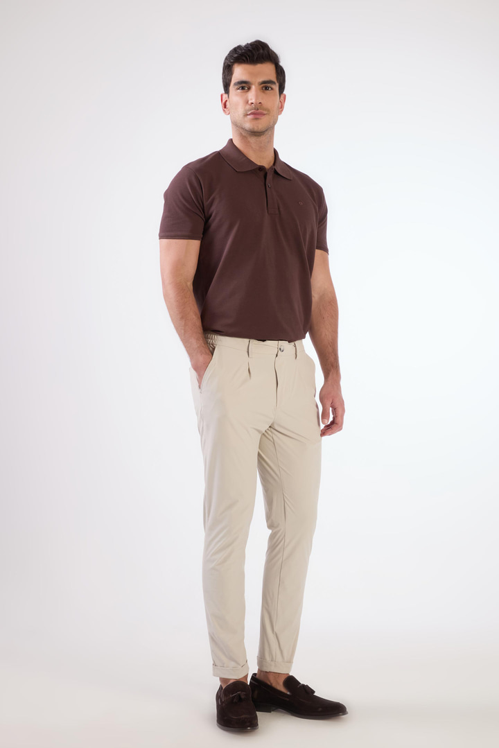 Taş Bağcıklı Slim Fit Jogger Erkek Pantolon