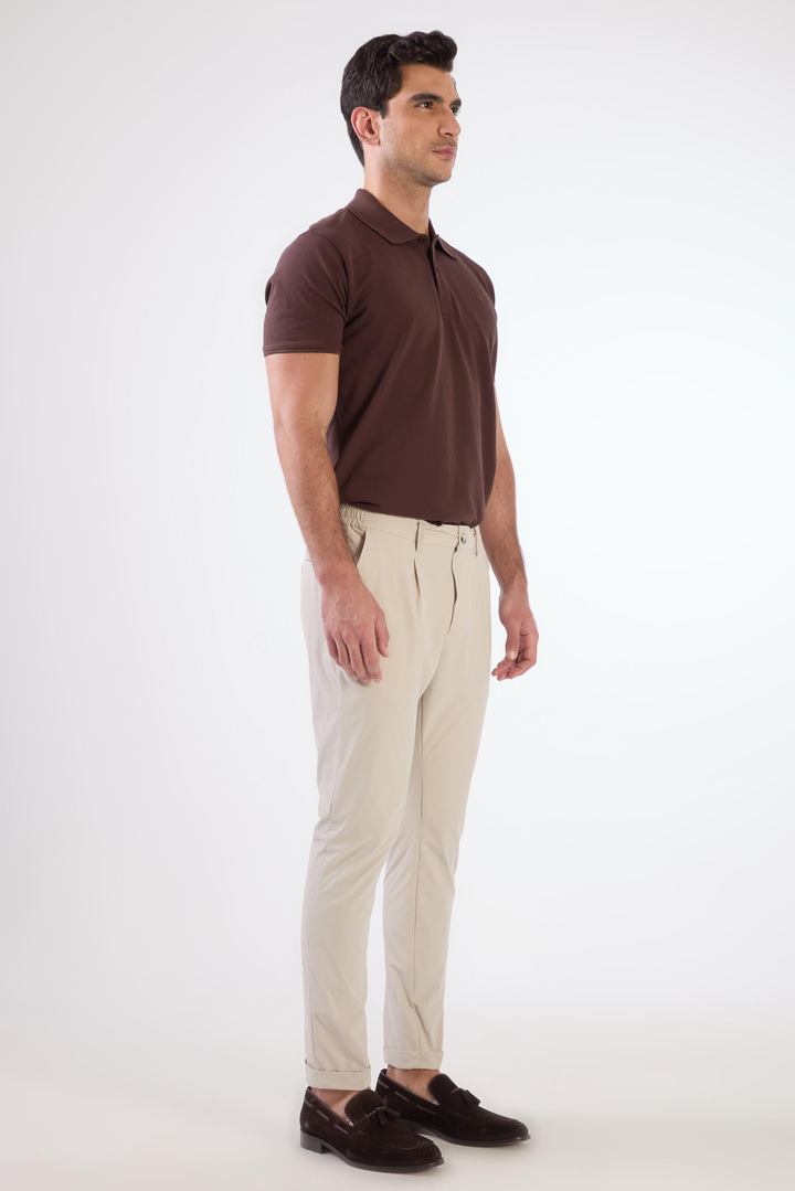 Taş Bağcıklı Slim Fit Jogger Erkek Pantolon