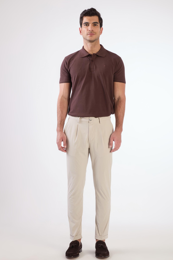 Taş Bağcıklı Slim Fit Jogger Erkek Pantolon