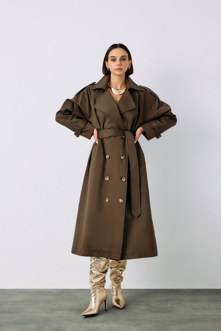 Kuşaklı Uzun Trenç - HAKİ