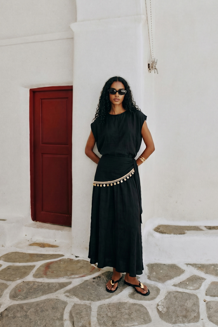 Liana Takım - Siyah