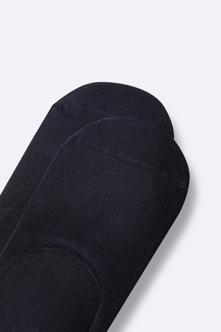 Lacivert Pamuklu Babet Çorap